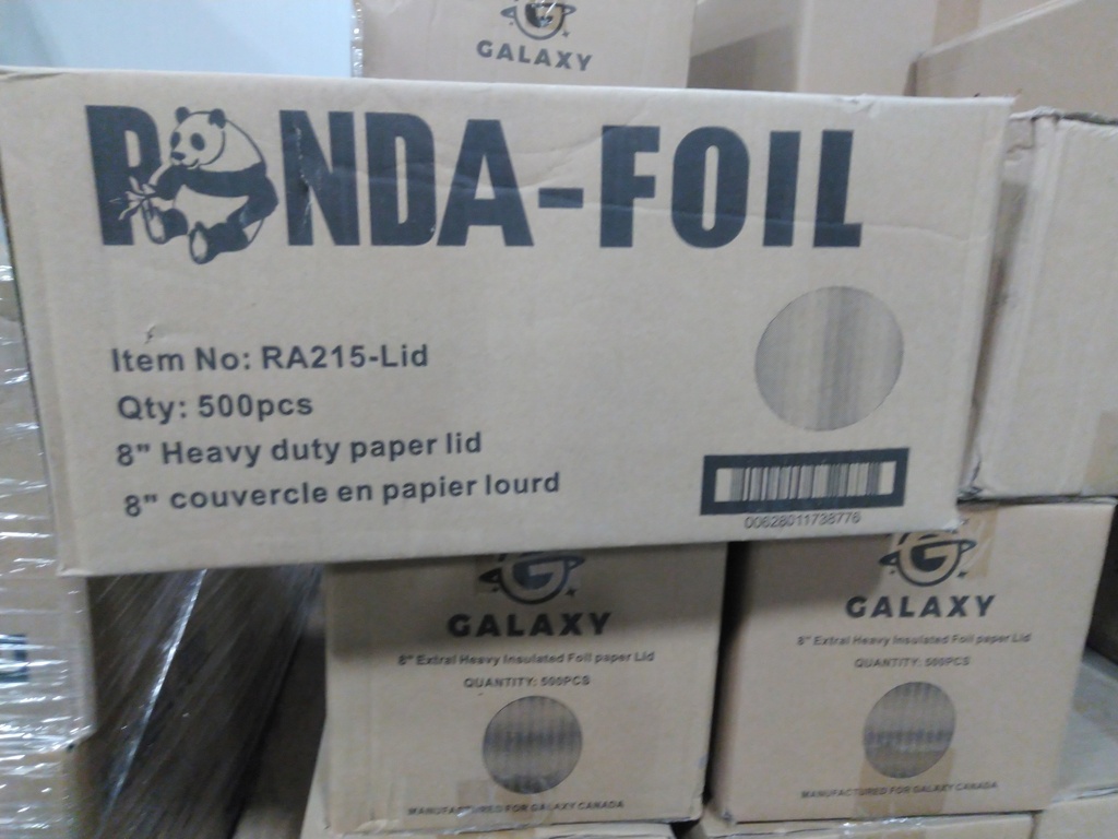 HEAVY  8H FOIL LID panda