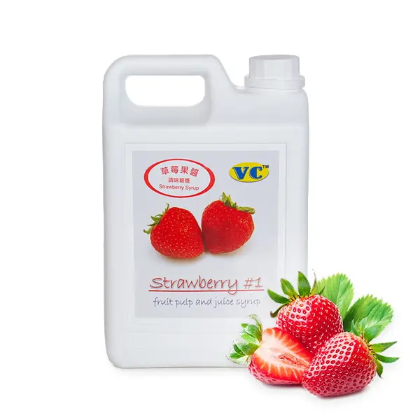 BT VC  STRAWBERRY PULP SYRUP CAN