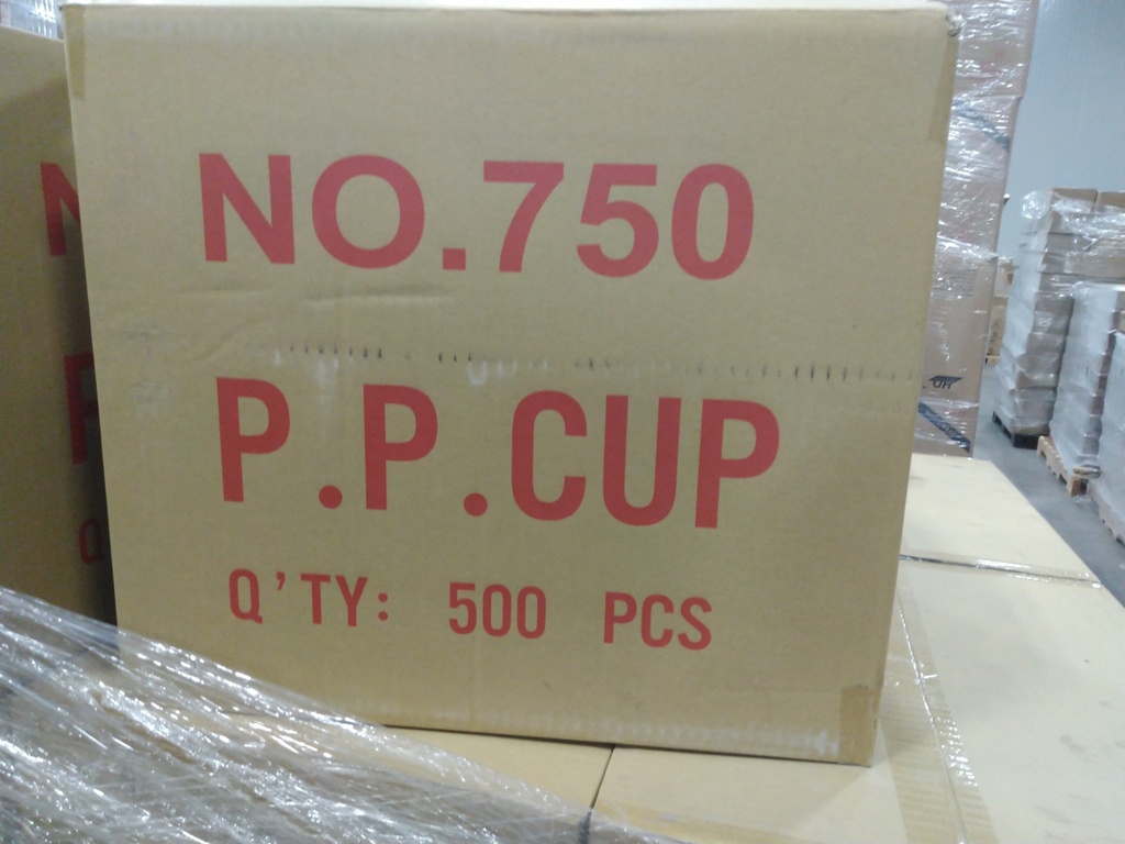 PP750 Hard Cup 700ml 90mm Wide 500/box