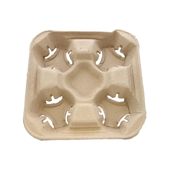 [055106] Cup Holder 21314 NATURAL PULP F