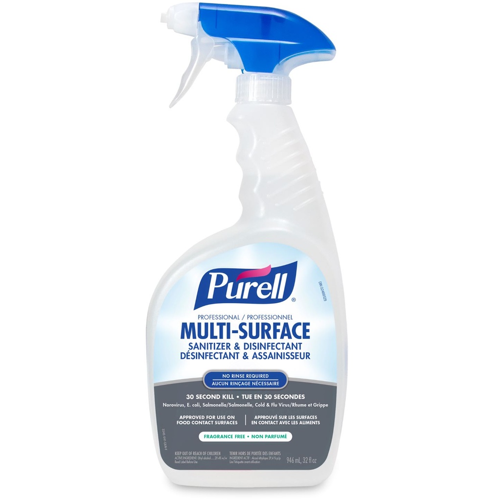 [159246] MULTI SURFACE SANITIZER AND DISINFECTANT SPRAY (6/CS)